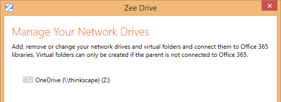 Zee Drive Screenshot