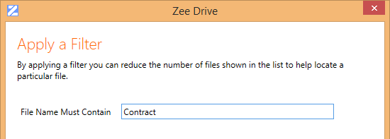 Zee Drive Screenshot