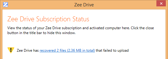 Zee Drive Screenshot